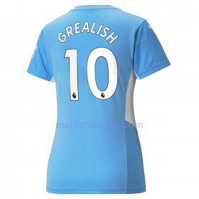 Maillot de Foot Manchester City Jack Grealish 10 Domicile 2021-22 - Femme